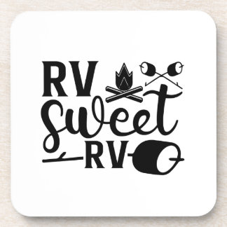 Dessous-de-verre COULEUR PERSONNALISÉE RV Sweet RV Camping
