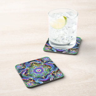 Dessous-de-verre Couleurs de l'univers mandala
