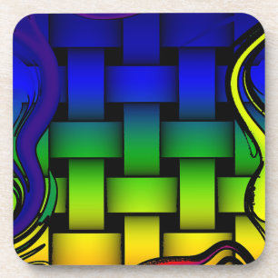 Dessous-de-verre Couleurs tissées