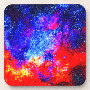 Dessous-de-verre Couleurs vives de Nebulae. Commandez dès maintenan