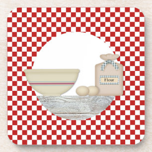 Dessous-de-verre Country Baking Cork Coaster