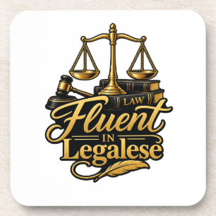 Dessous-de-verre Courant en jargon juridique Drôle d'avocat Coast e
