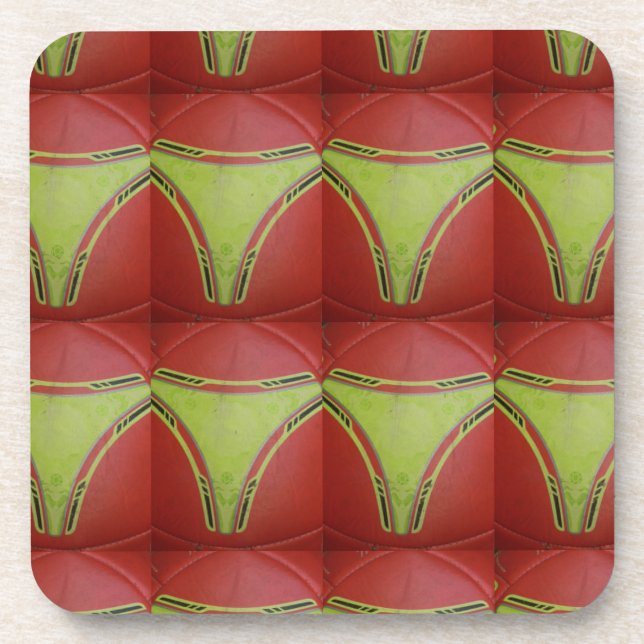 Dessous-de-verre Courbes jaunes dorées.JPG (Devant)