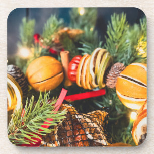 Dessous-de-verre Couronne de Noël
