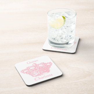 Dessous-de-verre Couronne rose