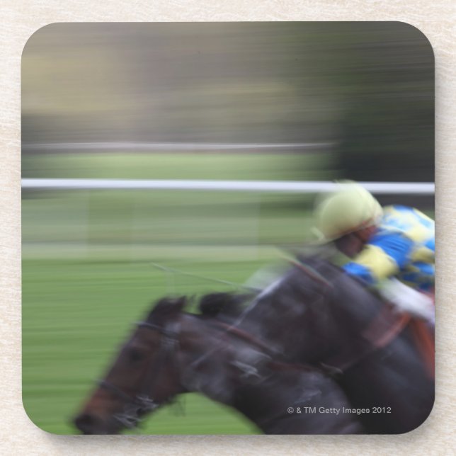 Dessous-de-verre course de cheval 3 (Devant)