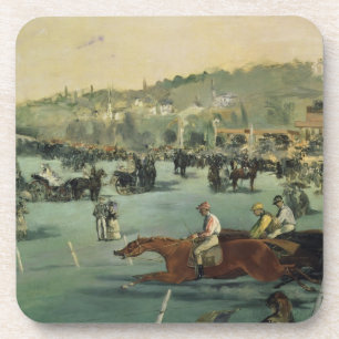 Dessous-de-verre Course de chevaux de Manet , 1872