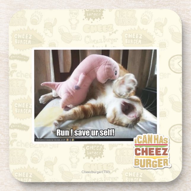 Dessous-de-verre Course ! Sauvez l'individu d'ur ! (Devant)