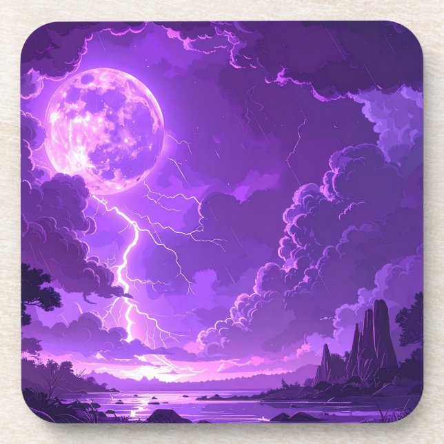 Dessous-de-verre Coussin Rond (Devant)