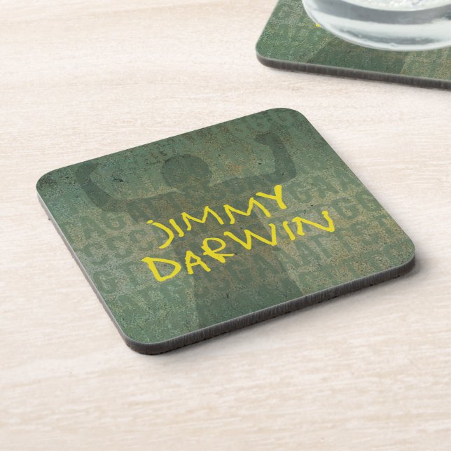 Dessous-de-verre Couverture de livre de Jimmy Darwin (Côté gauche)