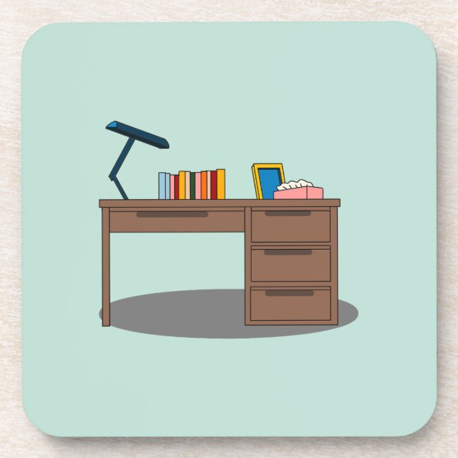 Dessous de verre Cozy Desk (Devant)