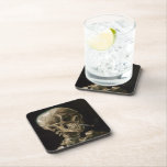 Dessous-de-verre Crâne avec brûler la cigarette Vincent van Gogh Ar<br><div class="desc">Vincent van Gogh (Néerlandais, 1853 - 1890) Crâne d'un squelette avec cigarette brûlante, 1885-1886, Huile sur toile Sans cadre : 32 cm × 24, 5 cm (13 po × 9, 6 po) Travail précoce de Vincent van Gogh. Ce petit tableau fait partie de la collection permanente du musée Van Gogh...</div>