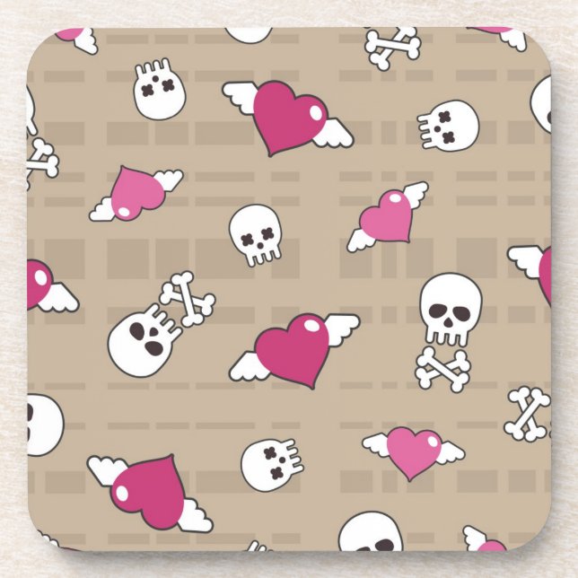 Dessous-de-verre Crânes (Devant)