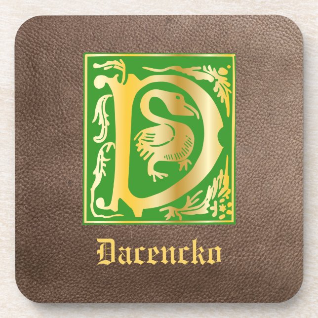 Dessous-de-verre Créatures mythiques du XVIe siècle Capitale décora (Devant)