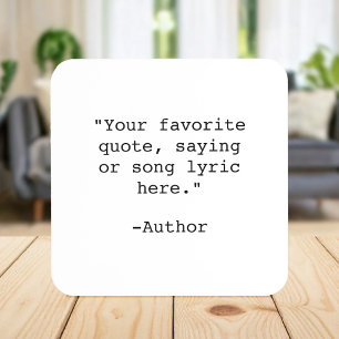 Dessous-de-verre Créez votre propre devis