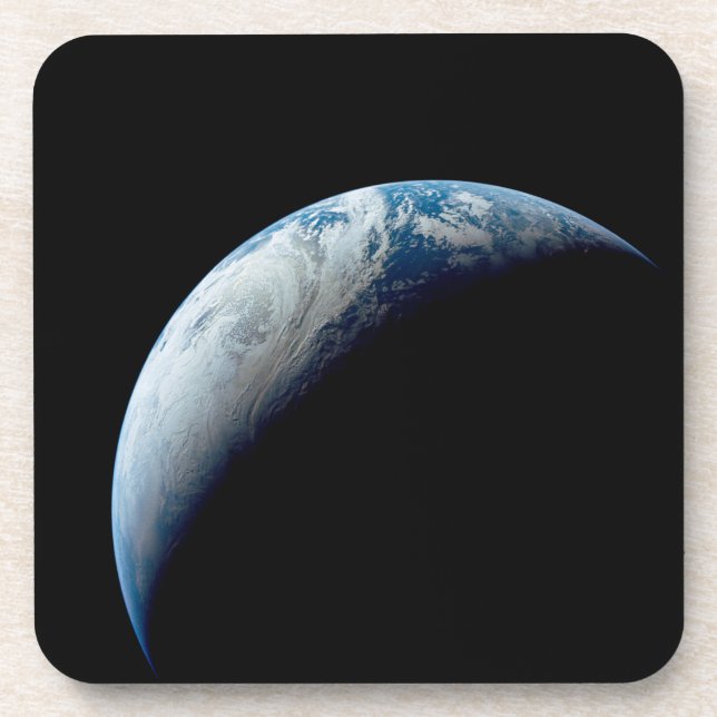 Dessous-de-verre Crescent Terre De La Mission Apollo 4. (Devant)