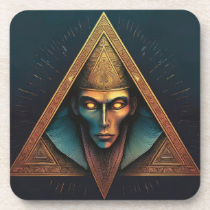 Dessous-de-verre Crête murale Illuminati