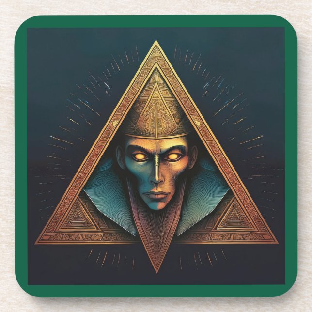 Dessous-de-verre Crête murale Illuminati (Devant)