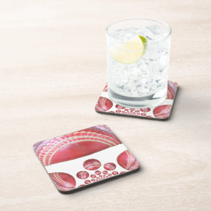 Dessous-de-verre Crimson Spin - Une Belle Balle Rouge De Cricket Ar