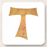 Croix de Tau franciscaine en bois