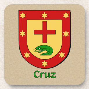 Dessous-de-verre Cruz Family Shield