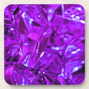 Dessous-de-verre Crystal Amethyst Purple Gemstone