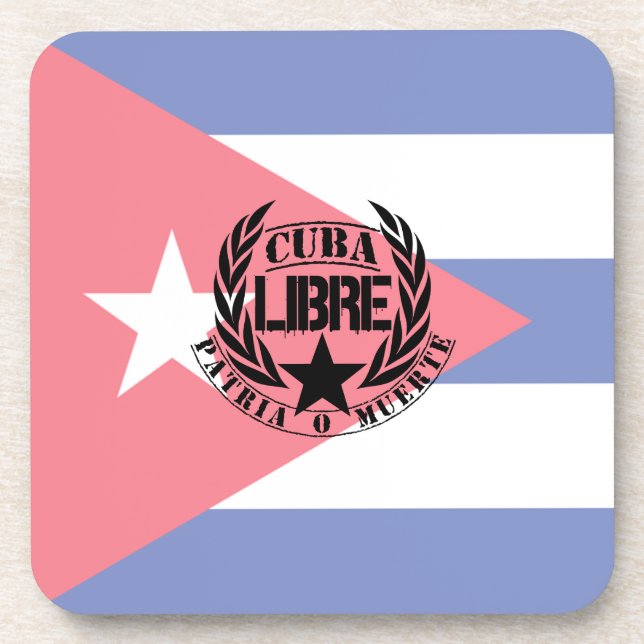 Dessous-de-verre Cuba Libre Motto Laurels (Devant)