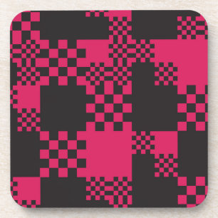 Dessous-de-verre cube square block shape creative
