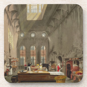 Dessous-de-verre Cuisine, le palais de St James, gravé par William