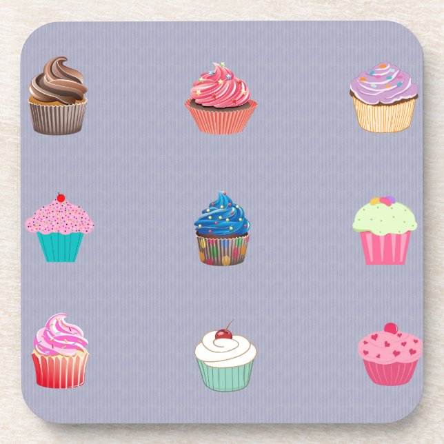 Dessous-de-verre Cupcakes (Devant)