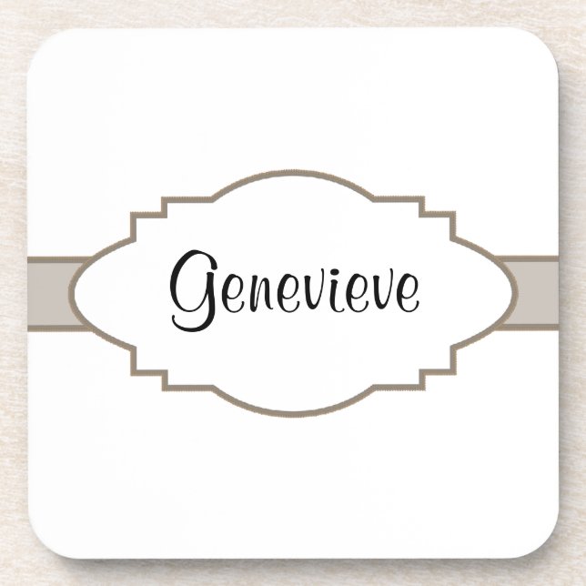 Dessous-de-verre Customise-Le ! Plaque (Devant)