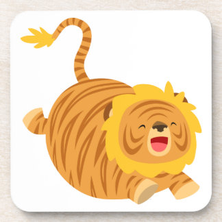 Dessous-de-verre Cute Cartoon Bouncy Liger Ensemble de Dessous de v