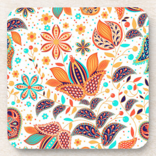 Dessous-de-verre Cute colorful classic floral patterns
