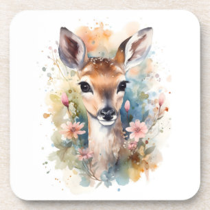 Dessous-de-verre Cute Forest Baby Chers pintes Nursery Art