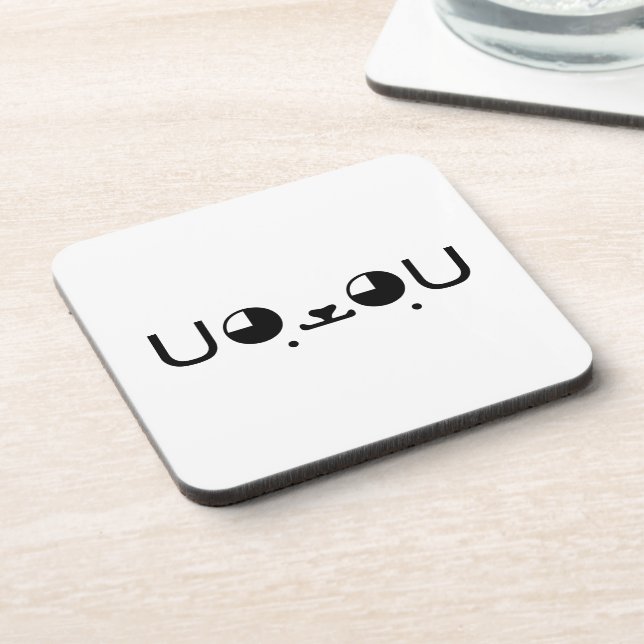 Dessous-de-verre Cute Kawaii Chien Chien Chien Chien Chien Japonais (Côté gauche)