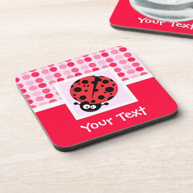 Dessous-de-verre Cute Ladybug (Côté gauche)