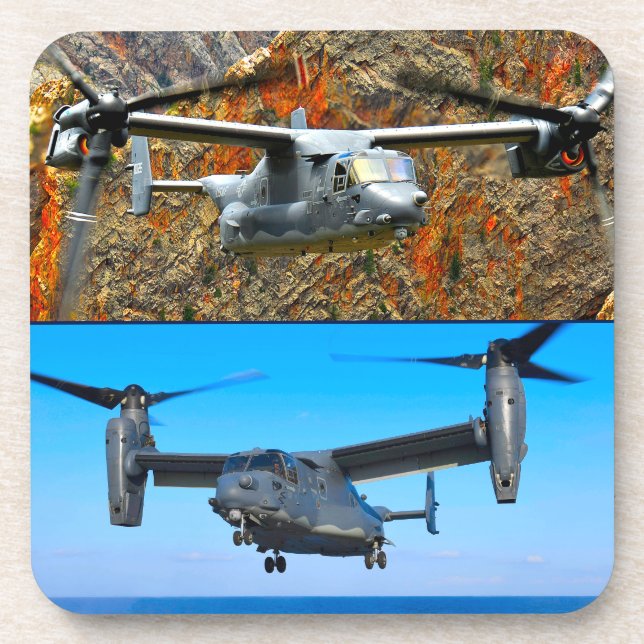 DESSOUS-DE-VERRE CV-22 OSPREY (Devant)