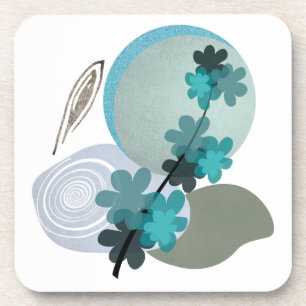 Dessous-de-verre Cyan Boho
