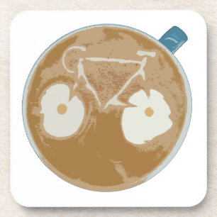 Dessous-de-verre Cyclisme Art Latte
