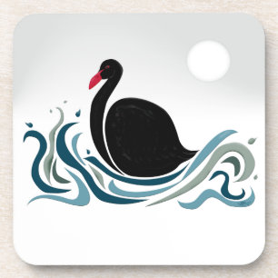 Dessous-de-verre Cygne noir