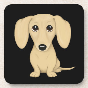 Dessous-de-verre Dachshund Dachshund, petit chien de caricature