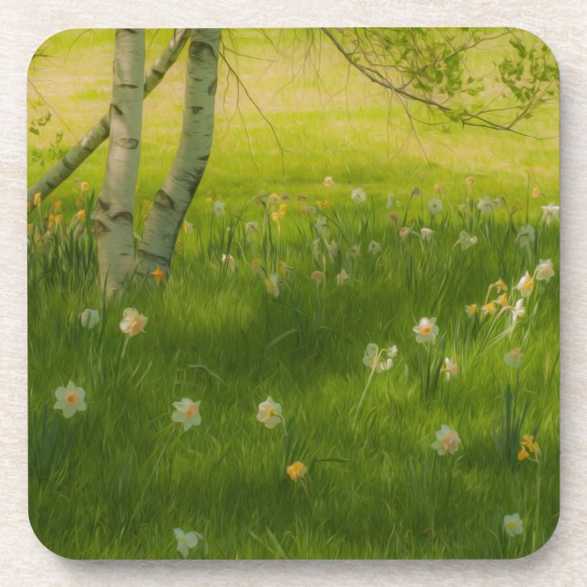 Dessous-de-verre Daffodiques de printemps (Devant)