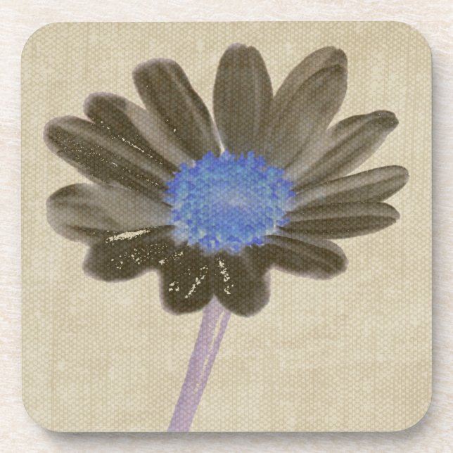Dessous de verre Daisy Flower Art (Devant)
