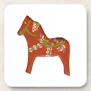 Dessous de verre Dala Horse