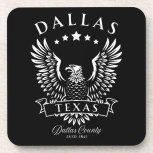 Dessous-de-verre Dallas Texas Vintage Eagle