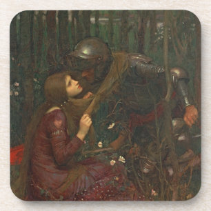 Dessous-de-verre Dame Sans Merci, 1893 de belle de La (huile sur la