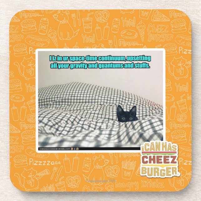 Dessous-de-verre Dans le continuum de temps d'espace d'ur (Devant)