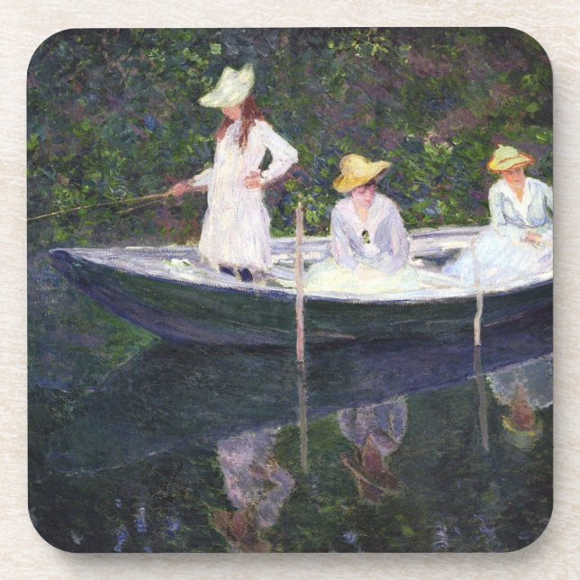 Dessous-de-verre Dans l'écorce - Claude Monet - 1887 (Devant)