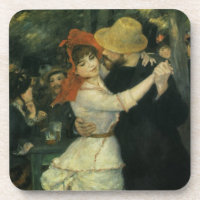 Danse à Bougival par Pierre Renoir, Art Vintage
