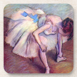 Dessous-de-verre Danseur assis par Edgar Degas, Ballet Art Vintage